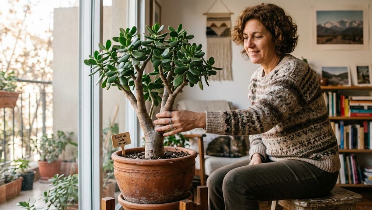 El tallo de tu árbol de jade puede fortalecerse gracias a este truco.&nbsp;
