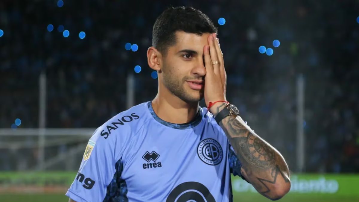 Cuti Romero alentará a Belgrano de Córdoba en la final del Torneo Apertura ante River.&nbsp;