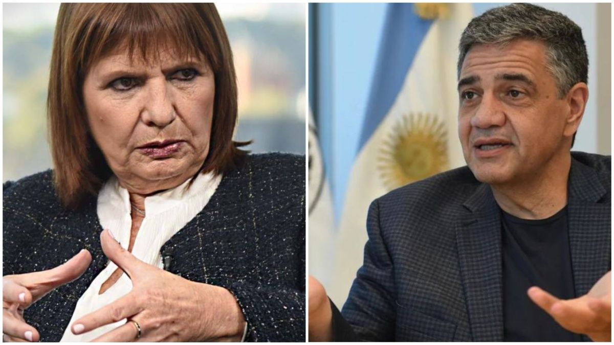 Patricia Bullrich y Jorge Macri. Patricia Bullrich y Jorge Macri.