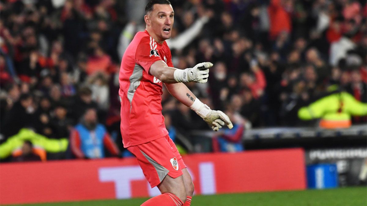 Franco Armani fue el héroe de River en los penales.
