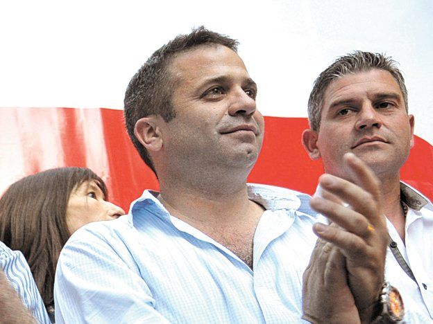 El líder de la CTA Gustavo Correa, uno de los apuntados cuando se habla de que el reclamo tiene tintes partidarios. Desde el SUTE y la CTA desmienten ese punto de vista.