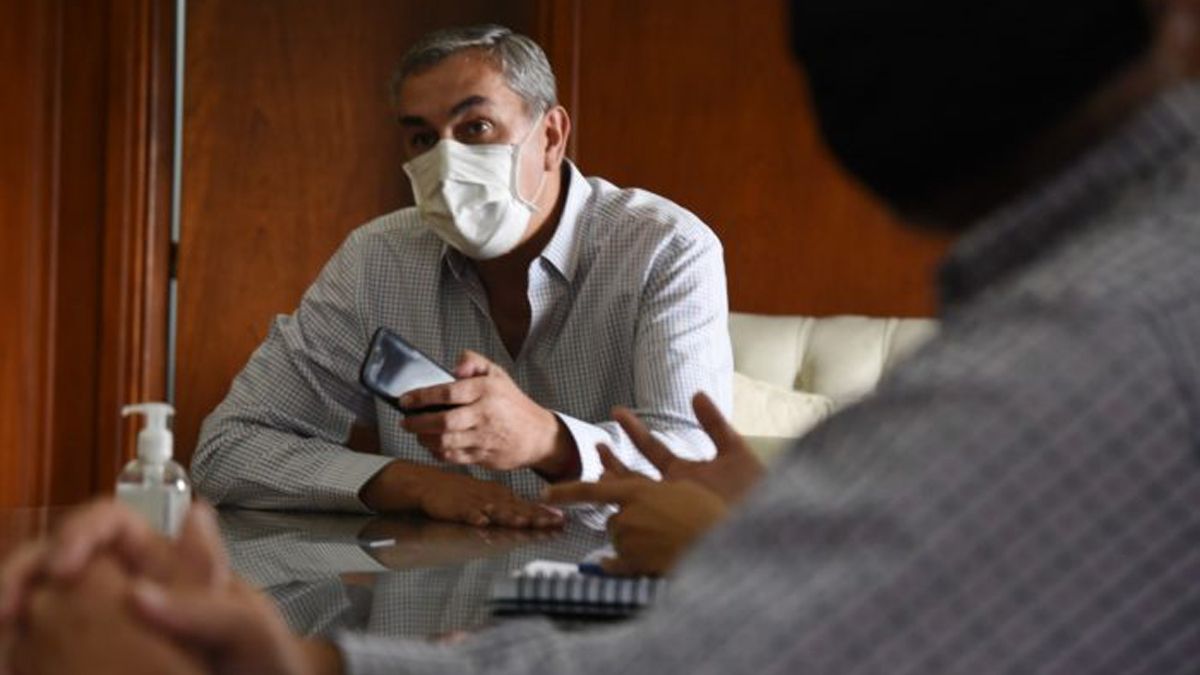 El ministro de Economía, Enrique Vaquié, recibió este miércoles a los representantes de la pyme Konecta.