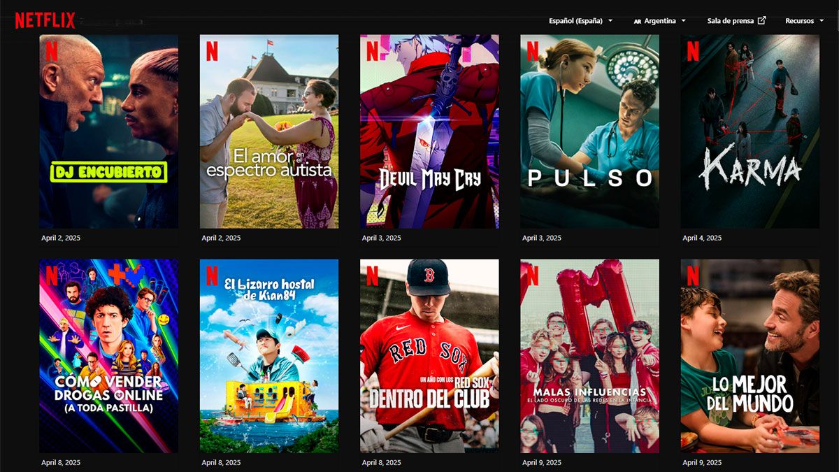 Qué ver el fin de semana en Netflix: lo más popular en series y películas