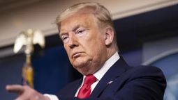 Donald Trump lanzó otra advertencxia a Irán.