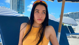 María Becerra arrasó en las playas de Europa.