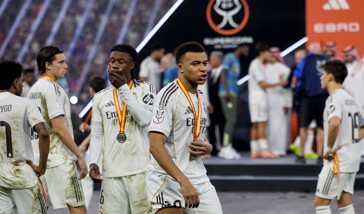 El repudiable gesto de Kylian Mbappé en la final de la Supercopa de España contra el Barcelona