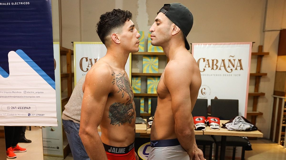 Cara a cara. El Turco Buonarrigo y el Tiburón Figueroa pelean este viernes en el Pascual Pérez como fondistas. Cara a cara. El Turco Buonarrigo y el Tiburón Figueroa pelean este viernes en el Pascual Pérez como fondistas.