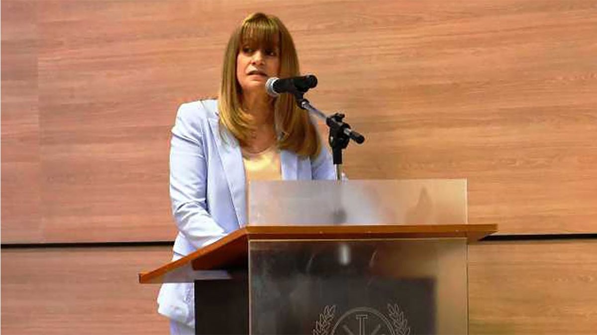 Emilia María Valle, integrante de la Corte de Chaco y flamante vicepresidenta del organismo de Justicia.
