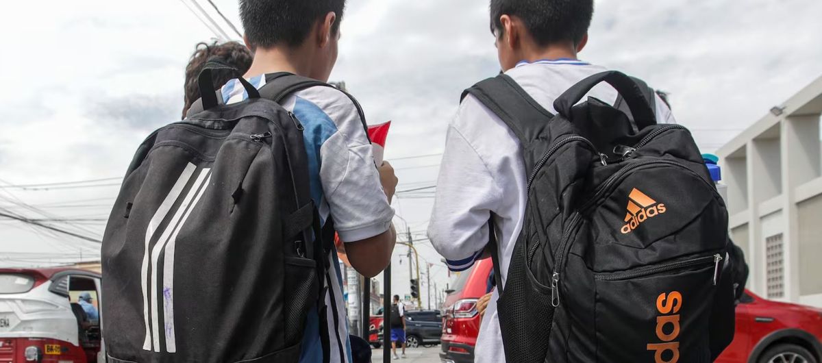 Atención vuelta a clases: ¿cuánto peso pueden llevar los niños en las mochilas escolares?