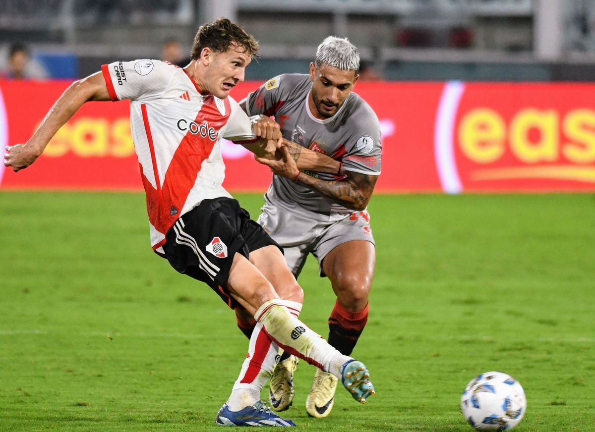 Colidio fue de lo mejor de River ante Estudiantes por la Supercopa Argentina Colidio fue de lo mejor de River ante Estudiantes por la Supercopa Argentina