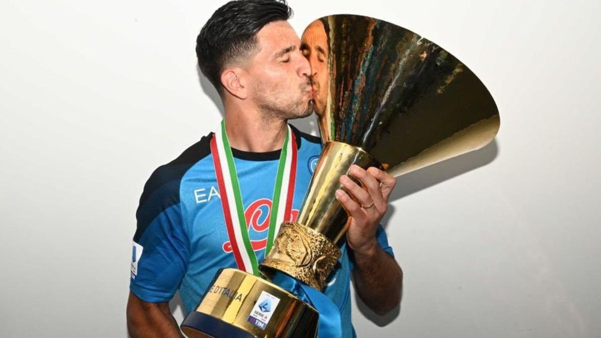 Gio Simeone ganó el Scudetto con el Napoli.