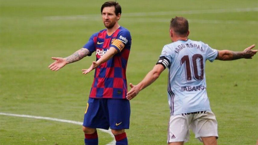 Video: a Messi no le habrían cobrado un penal