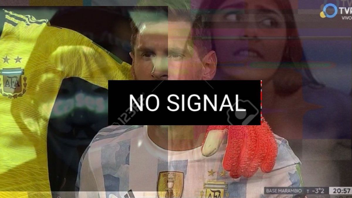Estallaron los memes por el corte de transmisión de Venezuela-Argentina