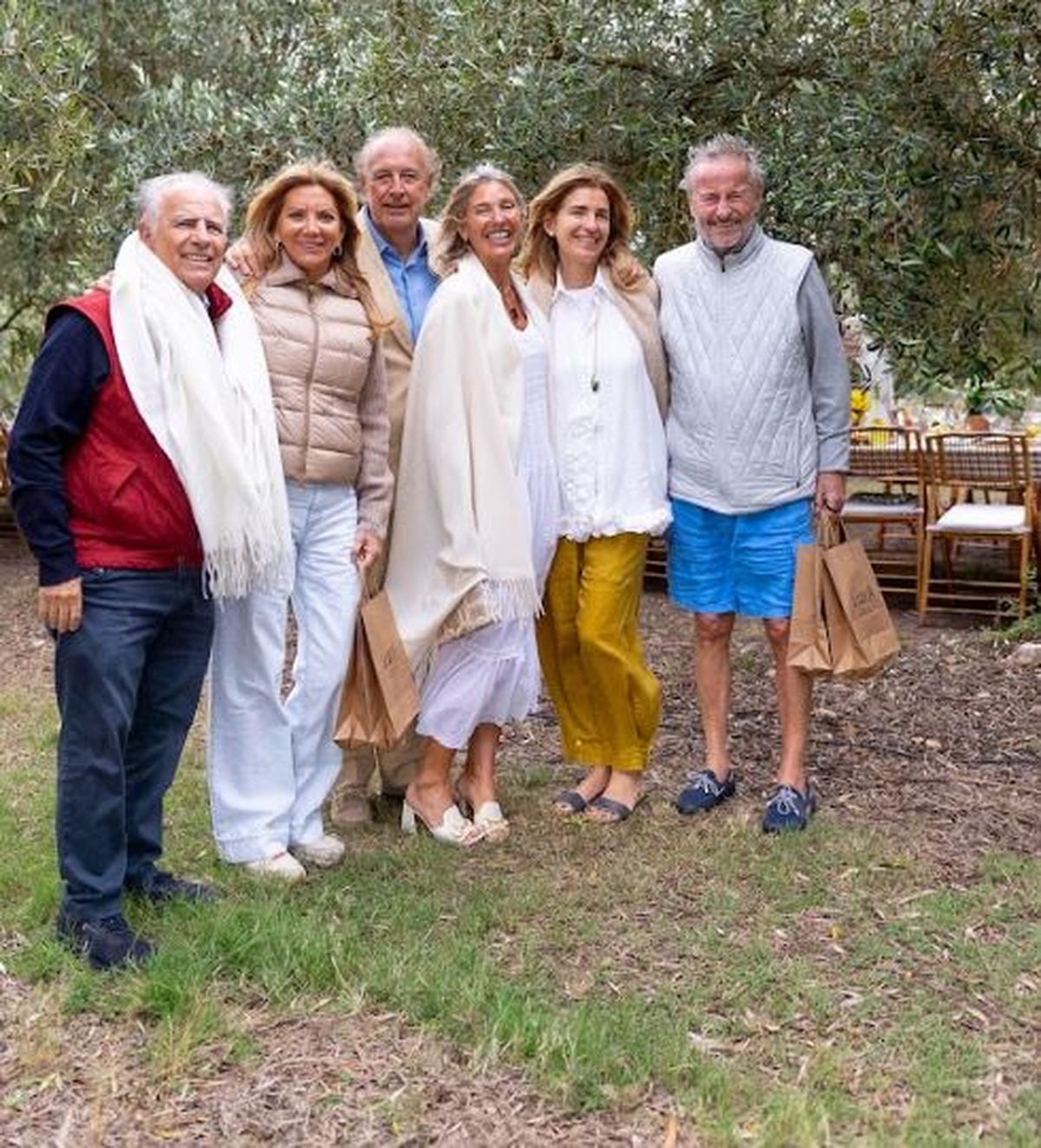 Alejandro y Bettina Bulgheroni, José Luis y Teresa Manzano, Cristiano Ratazzi y Gabriela Castellani. Alejandro y Bettina Bulgheroni, José Luis y Teresa Manzano, Cristiano Ratazzi y Gabriela Castellani.