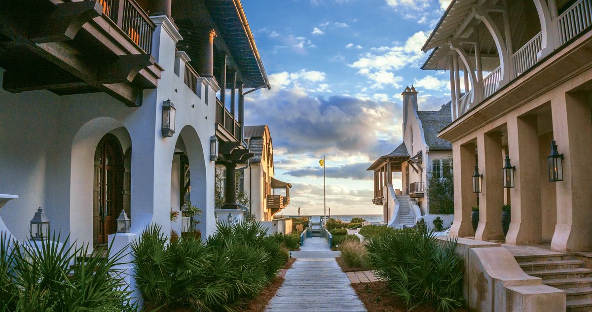 Rosemary Beach tiene una arquitectura única.