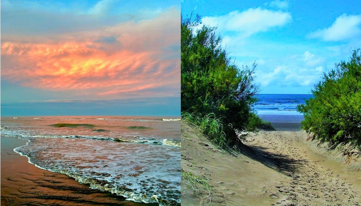 Este destino de la costa argentina combina naturaleza y tranquilidad. Imagen: composición Diario Uno. Este destino de la costa argentina combina naturaleza y tranquilidad. Imagen: composición Diario Uno.