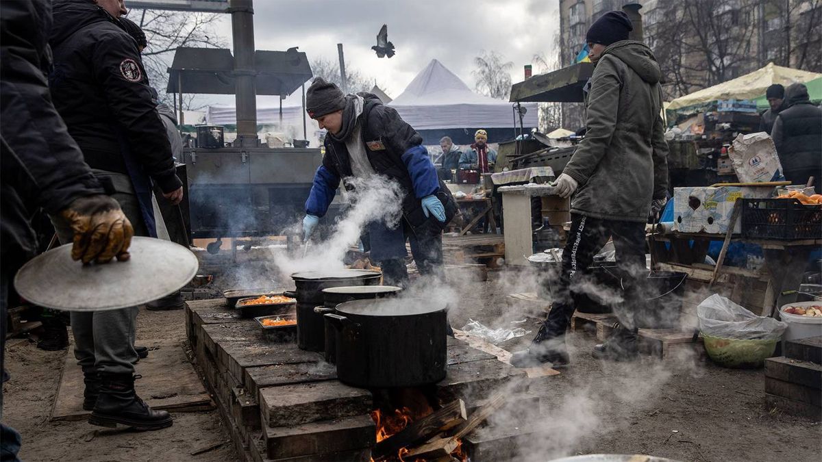 Crisis alimentaria en Ucrania.