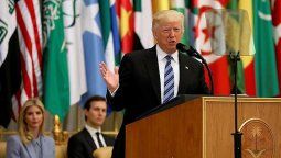 Trump pidió a los países árabes que expulsen al terrorismo y apuntó contra Irán