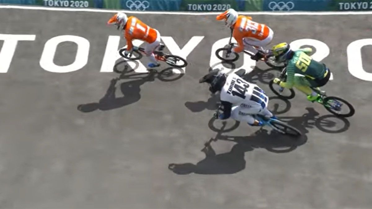 Exequiel Torres se clasificó a las semifinales de BMX