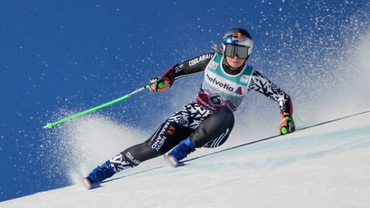 Esquí: Robinson se lleva St. Moritz y gana el primer Super-G de la temporada