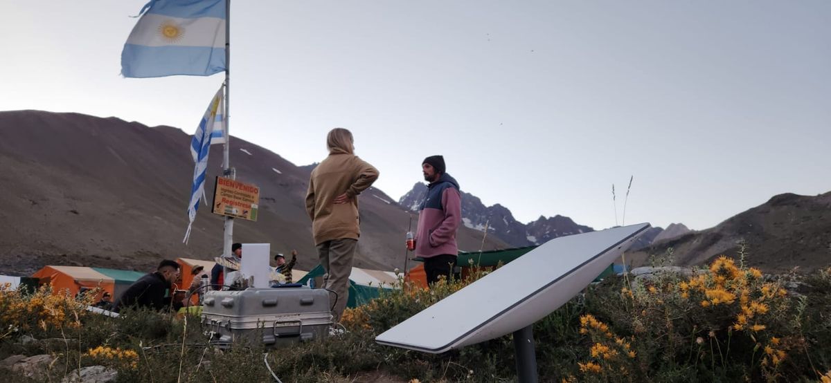 En el Campamento El Barroso, adonde el equipo del En el Campamento El Barroso, adonde el equipo del