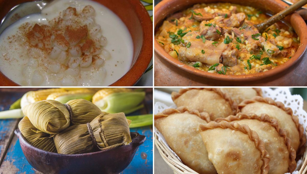 Algunas de las comidas típicas de aquel día Algunas de las comidas típicas de aquel día