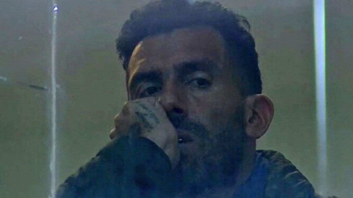 Carlitos Tevez estuvo viendo la Copa Argentina mientras espera volver a dirigir