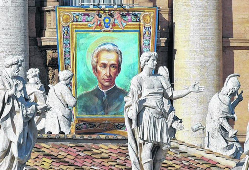 Francisco bendijo la estatua de Brochero que quedará en el Vaticano