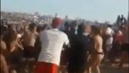 Locura en la playa: les pidieron que bajen la música