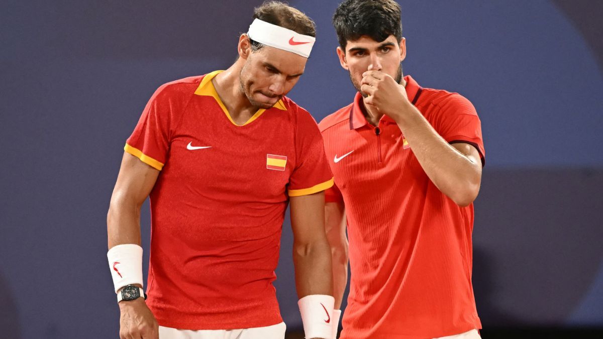Rafael Nadal y Carlos Alcaraz se despidieron de los Juegos Olímpicos de París 2024.