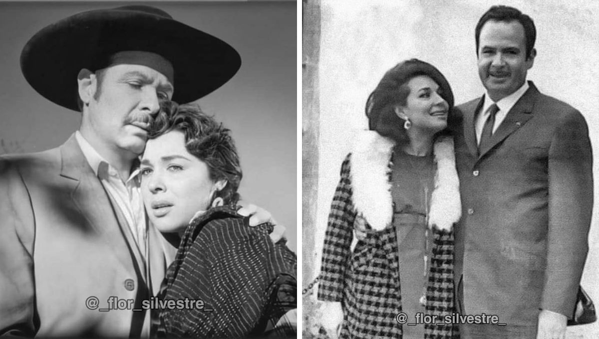 Flor Silvestre y Antonio Aguilar. Flor Silvestre y Antonio Aguilar.