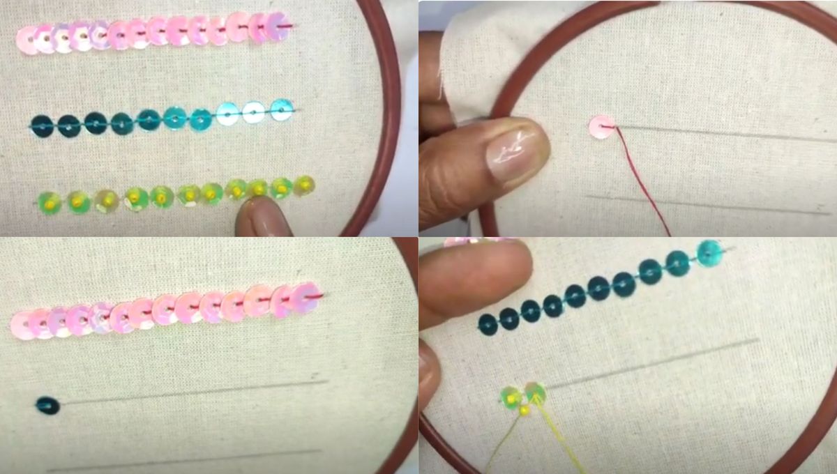 Fotos tomadas del tutorial de Bordados y costuras con amor Fotos tomadas del tutorial de Bordados y costuras con amor