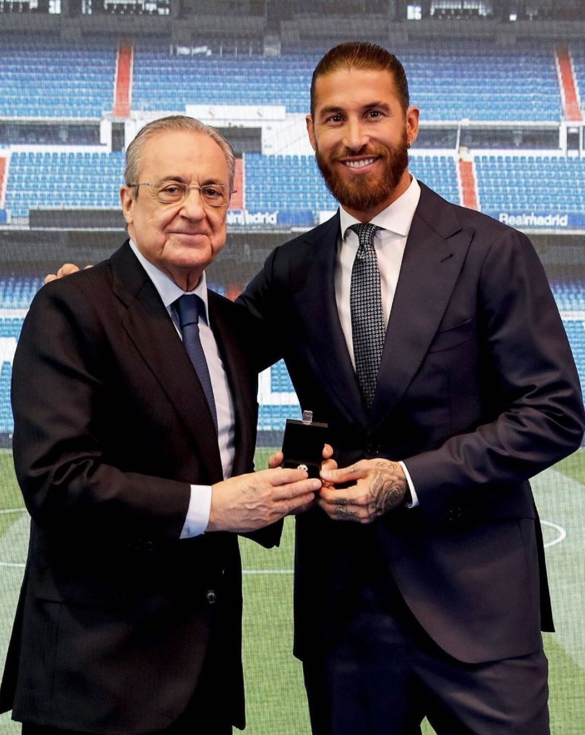 Sergio Ramos se despidió del Real Madrid con todos los honores.