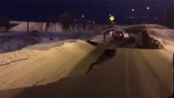 Potente sismo en Alaska