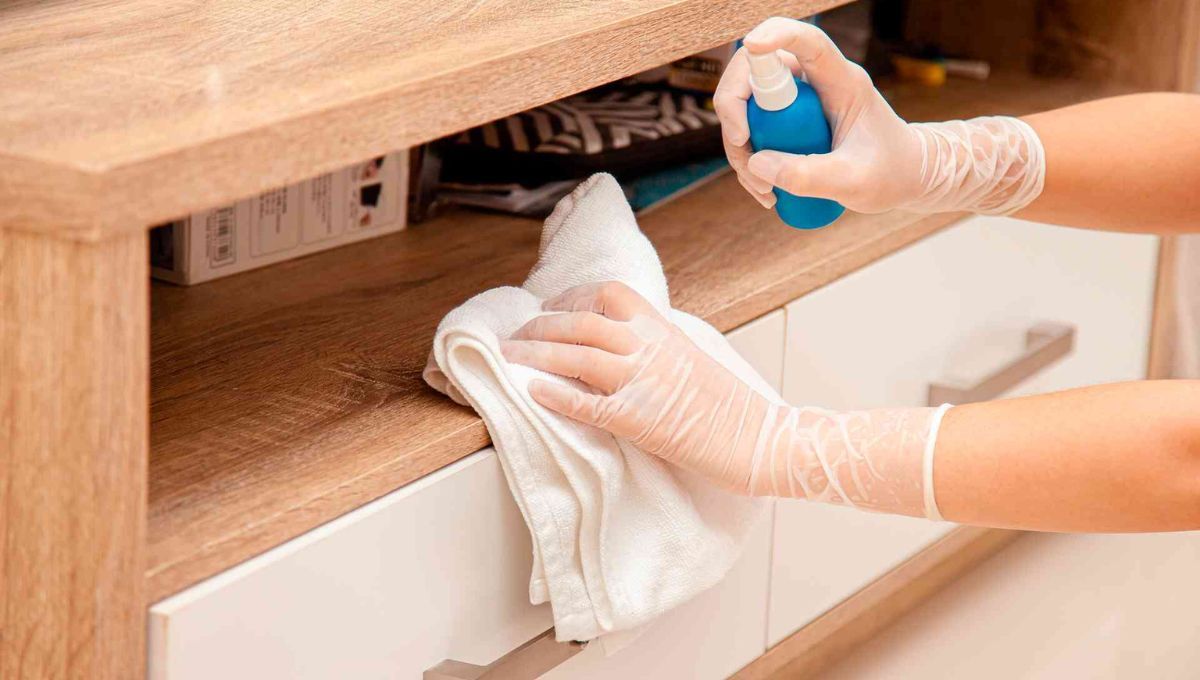 Cómo limpiar los muebles de melamina para que no se rompan