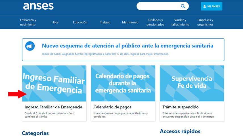 ANSES| CUÁNDO COBRO| INGRESO FAMILIAR DE EMERGENCIA: quiénes cobran hoy el bono de 10000
