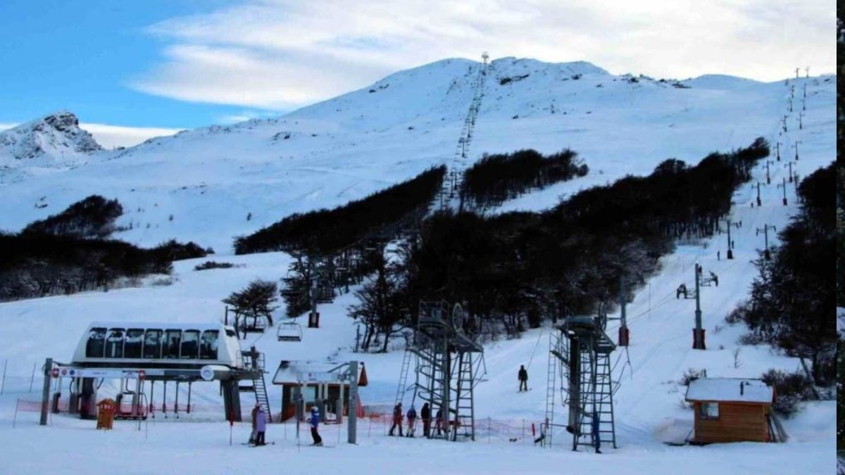 Cerro Castor, en Tierra del Fuego.