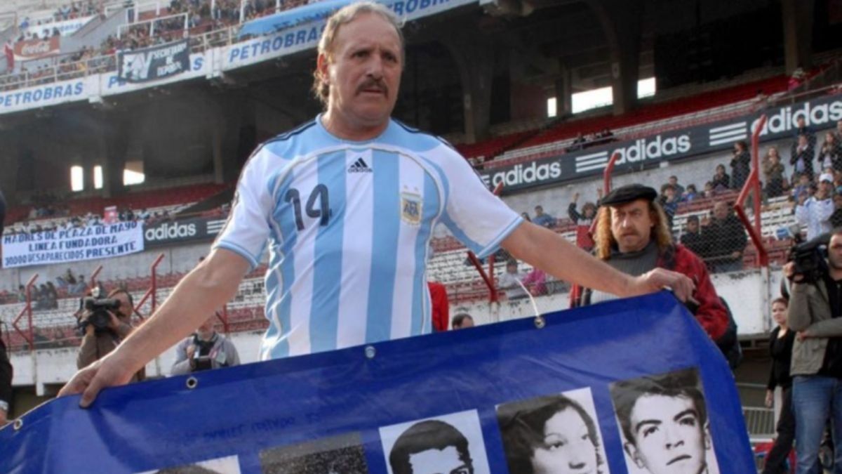 Luque, campeón del mundo de 1978, tiene 71 años y está internado desde el lunes 4.