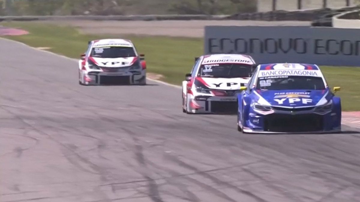 Julián Santero se subió al podio en el Súper TC2000