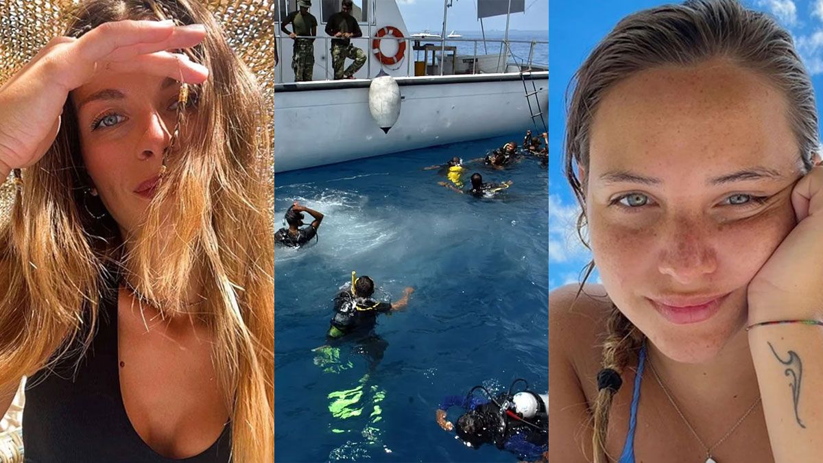 Las buceadoras que murieron en la tragedia de las Maldivas, vivieron momentos de intenso horror en el fondo del mar.
