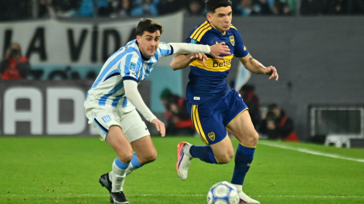 Boca y Racing jugaron un partido caliente en el Cilindro de Avellaneda por el Torneo Clausura.