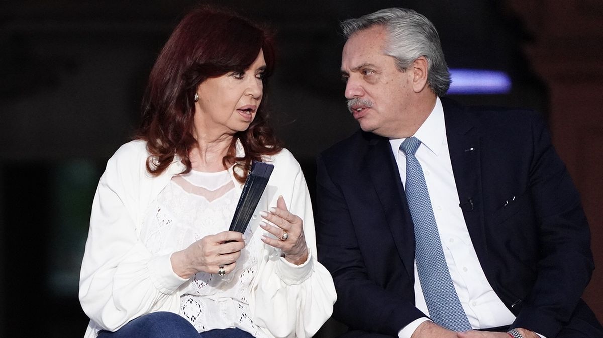 Cristina Kirchner y Alberto Fernández (Archivo).