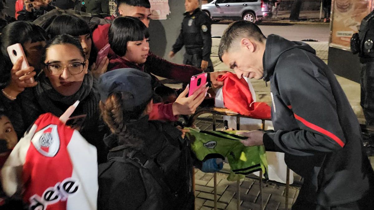 Nacho Fernández fue de los más solicitados. Nacho Fernández fue de los más solicitados.