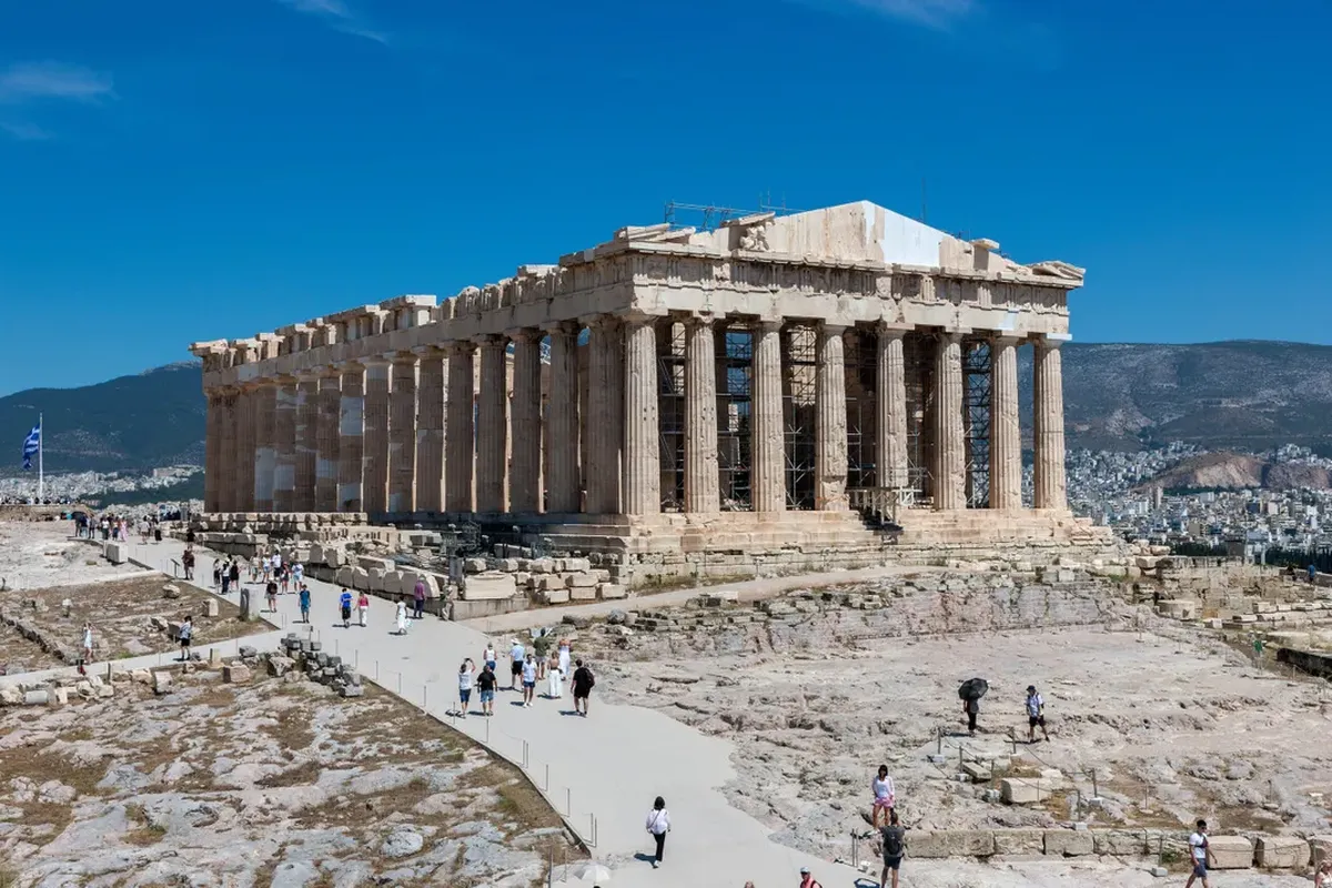 Parte de la historia está volviendo a la vida en Grecia.