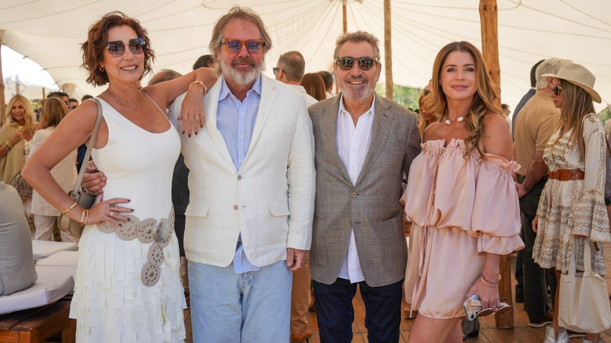 Celina Rucci, Federico Girardi, Daniel Vila y Pamela David. Cumbre de figuras en la Vendimia Solidaria 2025: los invitados del almuerzo más top