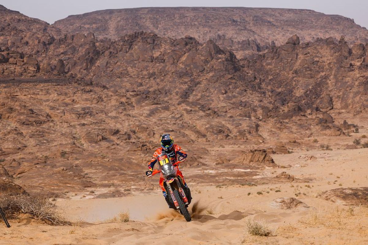 Luciano Benavídes ganó dos etapas seguidas en el Rally Dakar 2025.