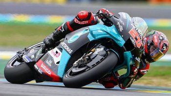 Fabio Quartararo se quedó con la pole en Francia