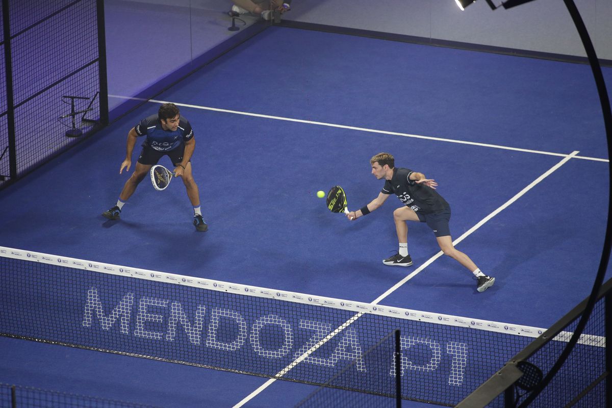 Stupaczuk y Lima fueron los primeros en clasificarse a la final del Mendoza Premier Padel 2022