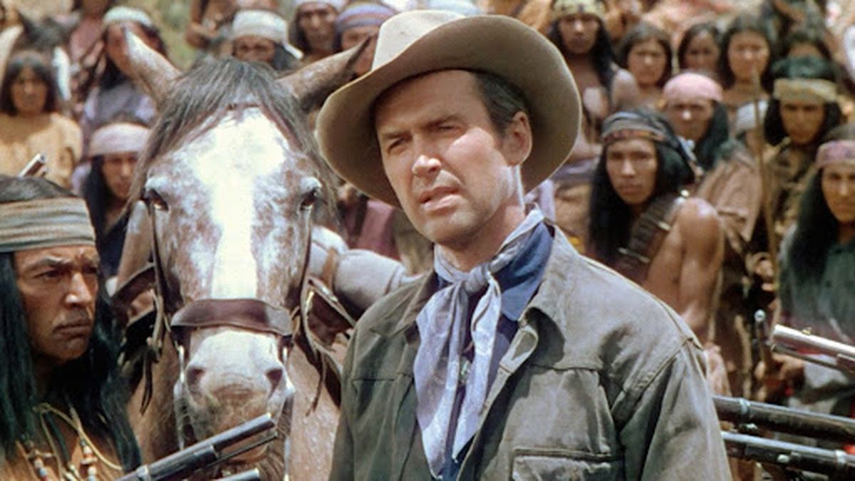 Pel&iacute;cula "Flecha rota", estrenada en 1950.&nbsp;