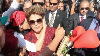 Dilma Rousseff dejó por última vez la residencia presidencial